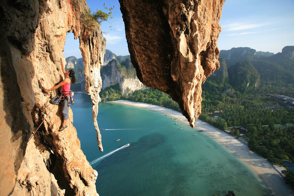 Rock Climbing at Railay